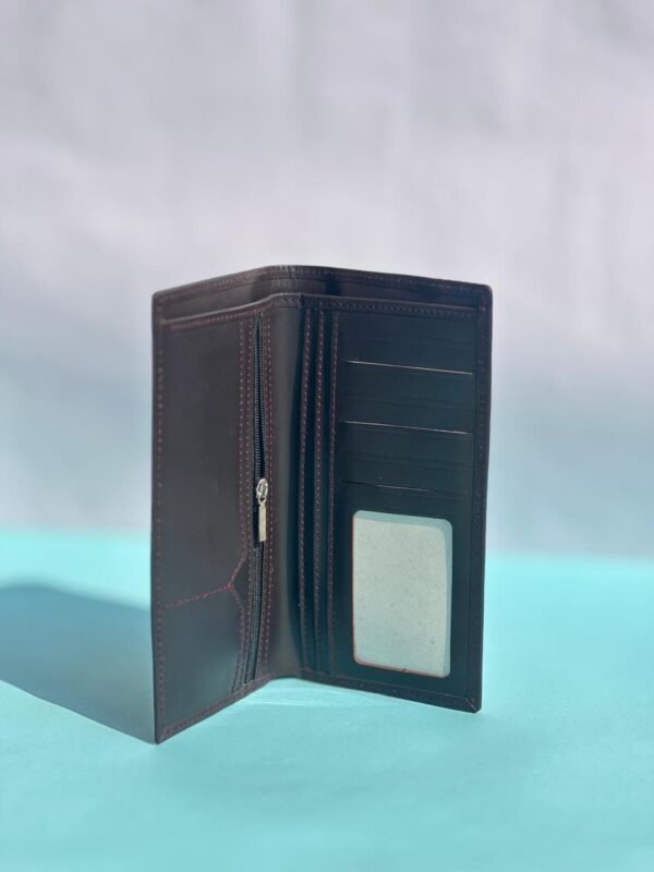 Fawnic Bifold Edition Premium Genuine Leather Wallet for Men - Black